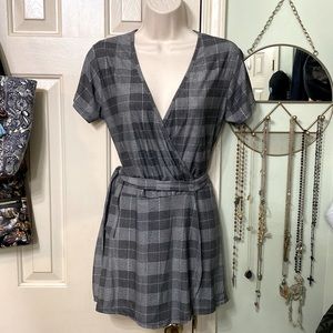 Plaid romper